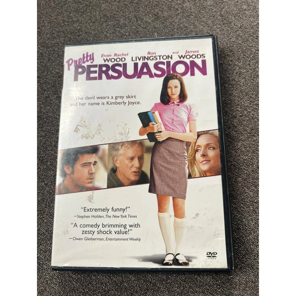 Sony Pretty Persuasion DVD Movie Multicolor Dark Comedy Film